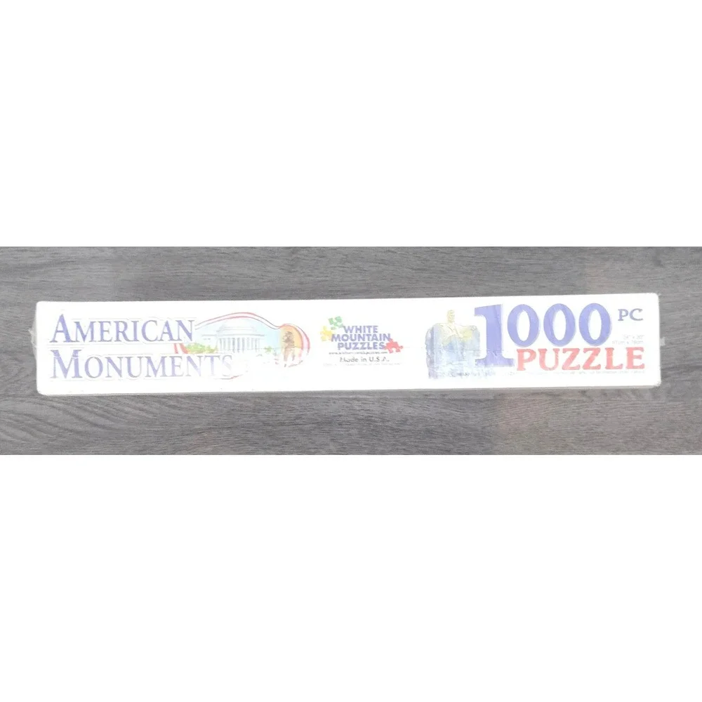 American Monuments 1000-piece jigsaw puzzle, new sealed‎ - Picture 4 of 6